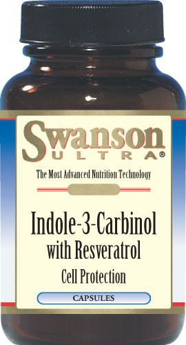 Swanson Ultra Indole-3-Carbinol with Resveratrol 60 Capsules