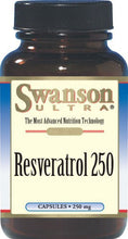 Load image into Gallery viewer, Swanson Ultra Resveratrol 250 250mg 30 Capsules - Natural Supplement