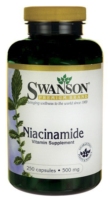 Swanson Premium Niacinamide 250mg 250 Capsules