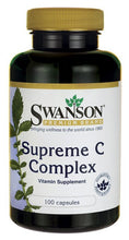 Load image into Gallery viewer, Swanson Premium Supreme C Complex 100 Capsules - Vitamin Supplement