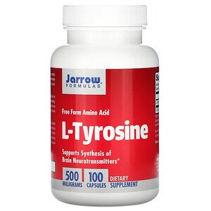 Jarrow Formulas L-Tyrosine 500mg 100 Capsules