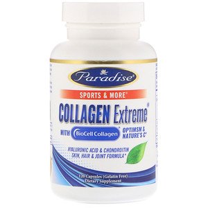 Paradise Herbs Collagen Extreme with BioCell Collagen 120 Capsules