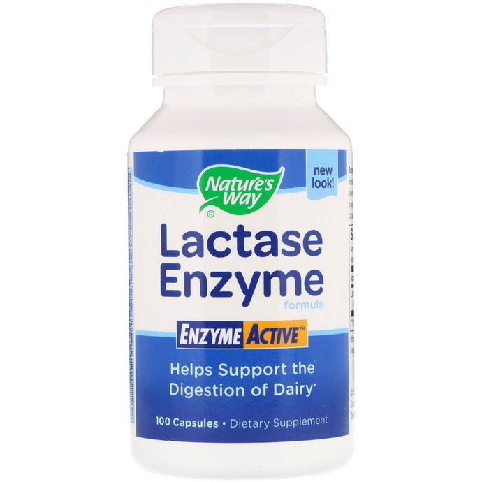 Nature's Way Lactase Enzyme Formula 100 Capsules