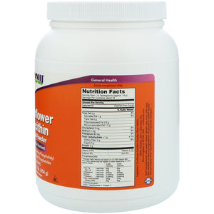 Now Foods Sunflower Lecithin Pure Powder 1 lb (454g)