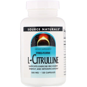 Source Naturals L-Citrulline 500mg 120 Capsules