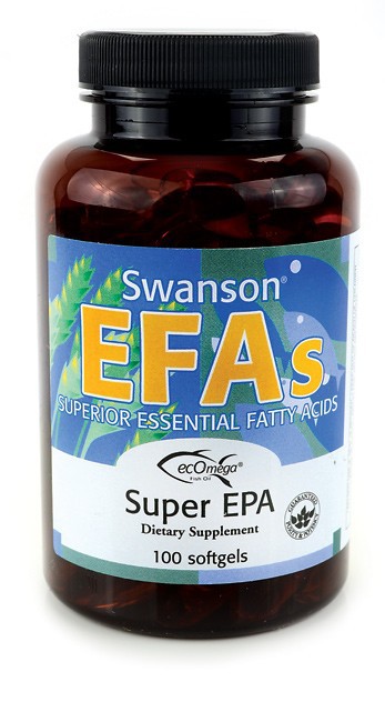 Swanson EFAs Super EPA Fish Oil 100 Softgels