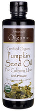 Load image into Gallery viewer, Swanson Organic Certified Organic Pumpkin Seed Oil 474ml