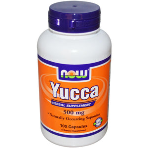 Now Foods, Yucca, 500mg, 100 Capsules