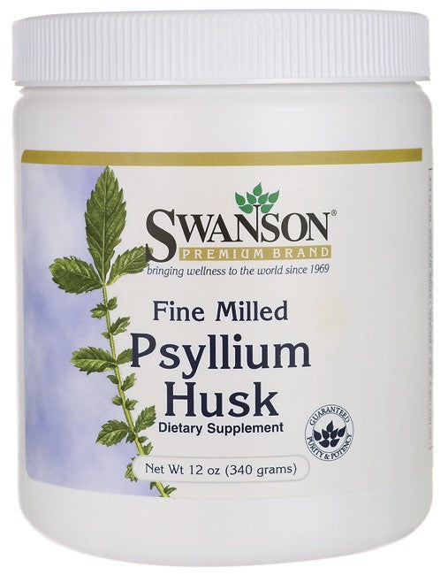 Swanson Premium Psyllium Husk 340gm - Dietary Supplement
