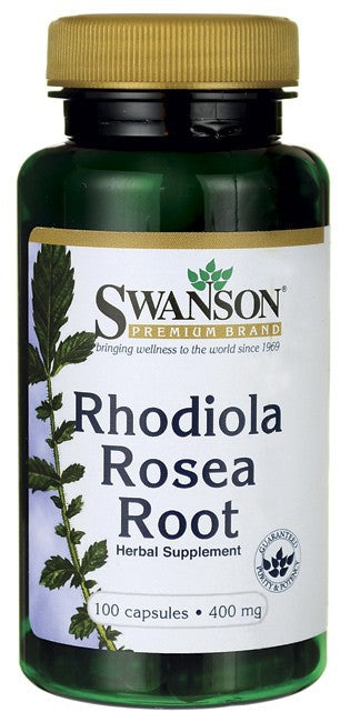 Swanson Premium Rhodiola Rosea Root 400mg 100 Capsules