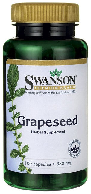 Swanson Premium Grapeseed 380mg 100 Capsules