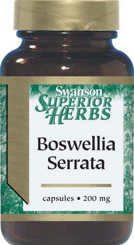 Swanson Superior Herbs Boswellia Serrata Standardised 200mg 120 Capsules