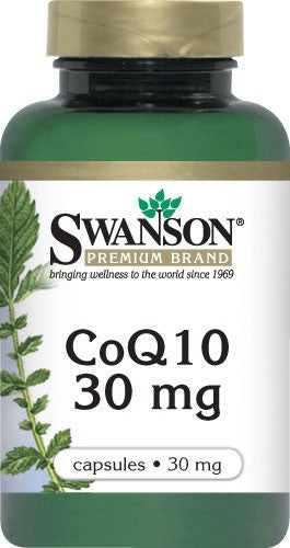 Swanson Premium CoQ10 30mg 60 Capsules