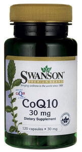 Swanson CoQ10 30 Mg 120 Capsules