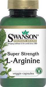 Swanson Premium Super Strength L-Arginine 850mg 90 Capsules
