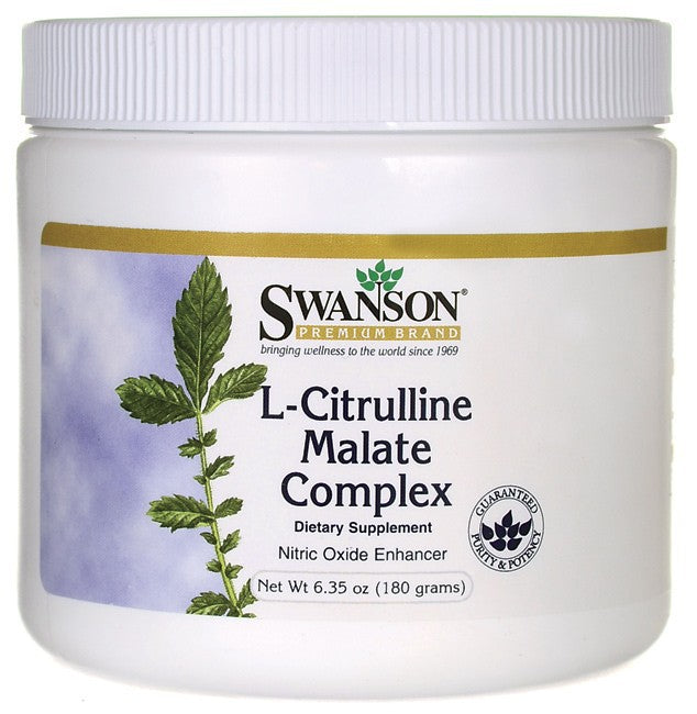Swanson Premium L-Citrulline Malate Complex 6.35 Oz (180gm)