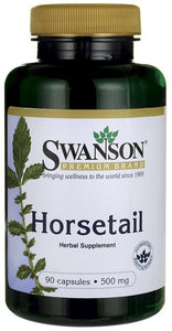 Swanson Premium Horsetail 500mg 90 Capsules - Herbal Supplement