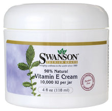 Load image into Gallery viewer, Swanson Premium Vitamin E Cream 118ml 4 fl oz
