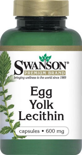 Swanson Premium Egg Yolk Lecithin 60 Capsules