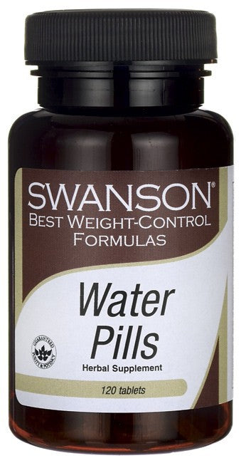 Swanson Best Weight-Control Formulas Water Pills 120 Tablets