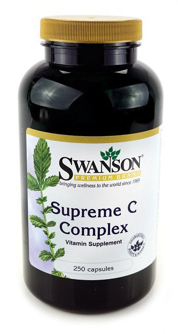 Swanson Premium Supreme C Complex 250 Capsules - Vitamin Supplement