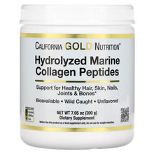 Load image into Gallery viewer, California Gold Nutrition, Hydrolyzed Marine Collagen Peptides, Unflavored, 7.05 oz (200 g)