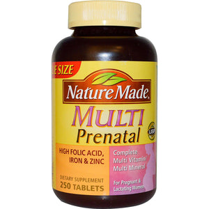 Nature Made, Multi Prenatal, 250 Tablets