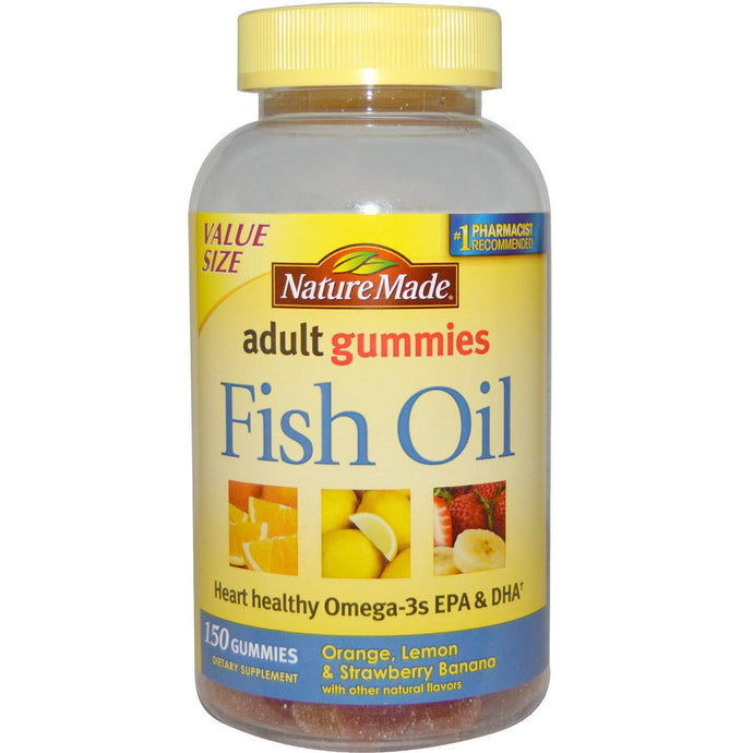 Nature Made, Adult Gummies, Fish Oil, 150 Gummies