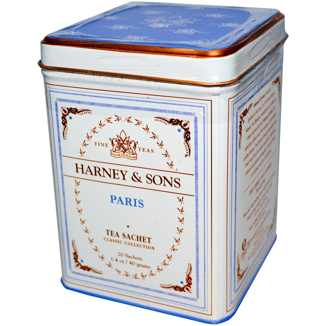 Harney & Sons, Paris Tea, 20 Sachets, 1.4 oz, 40 g