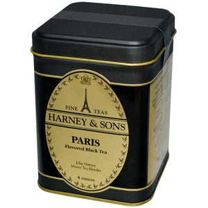 Harney & Sons, Black Tea, Paris Flavored, 4 oz