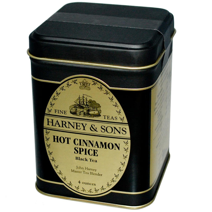 Harney & Sons, Black Tea, Hot Cinnamon Spice, 4 oz