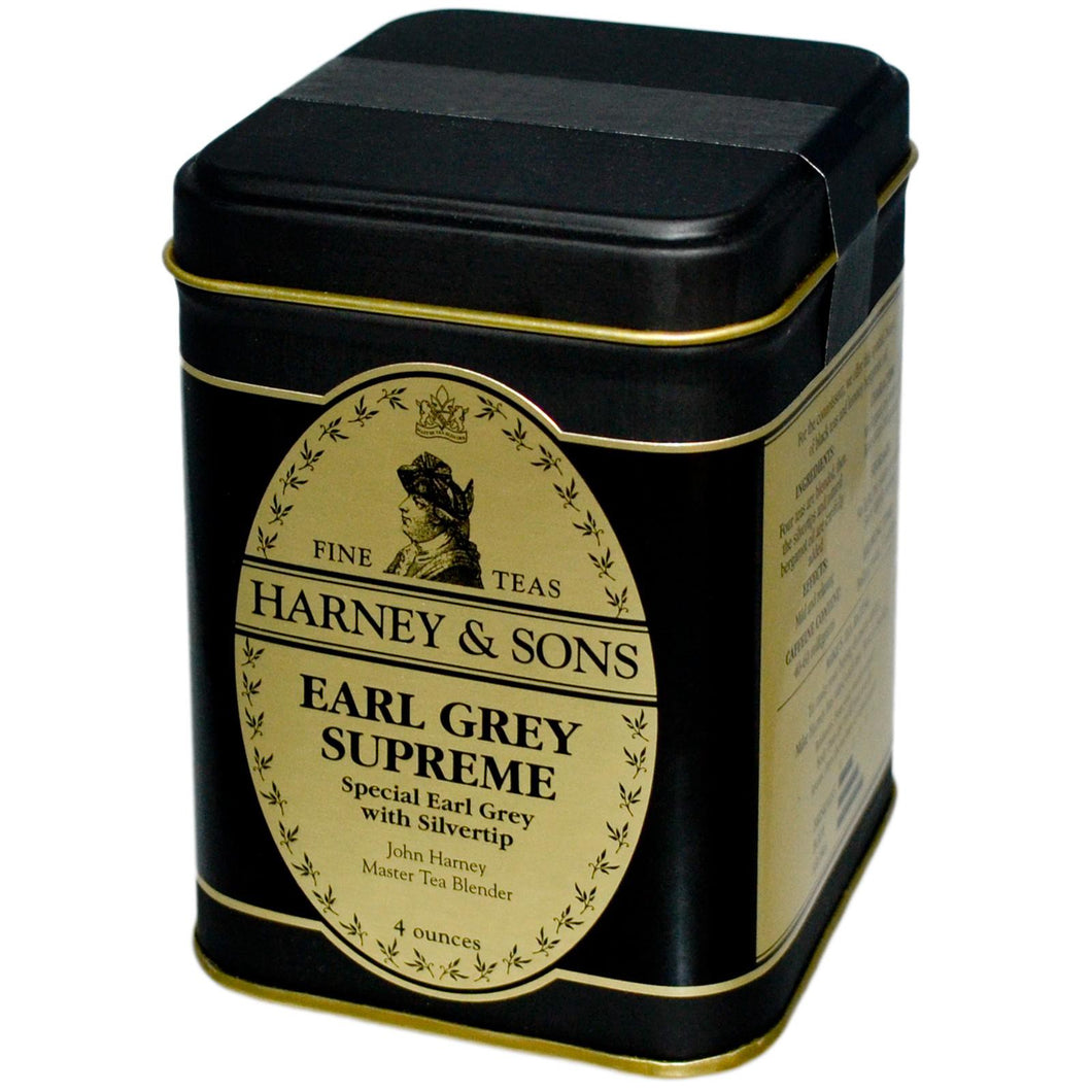 Harney & Sons, Earl Grey Supreme Tea, 4 oz