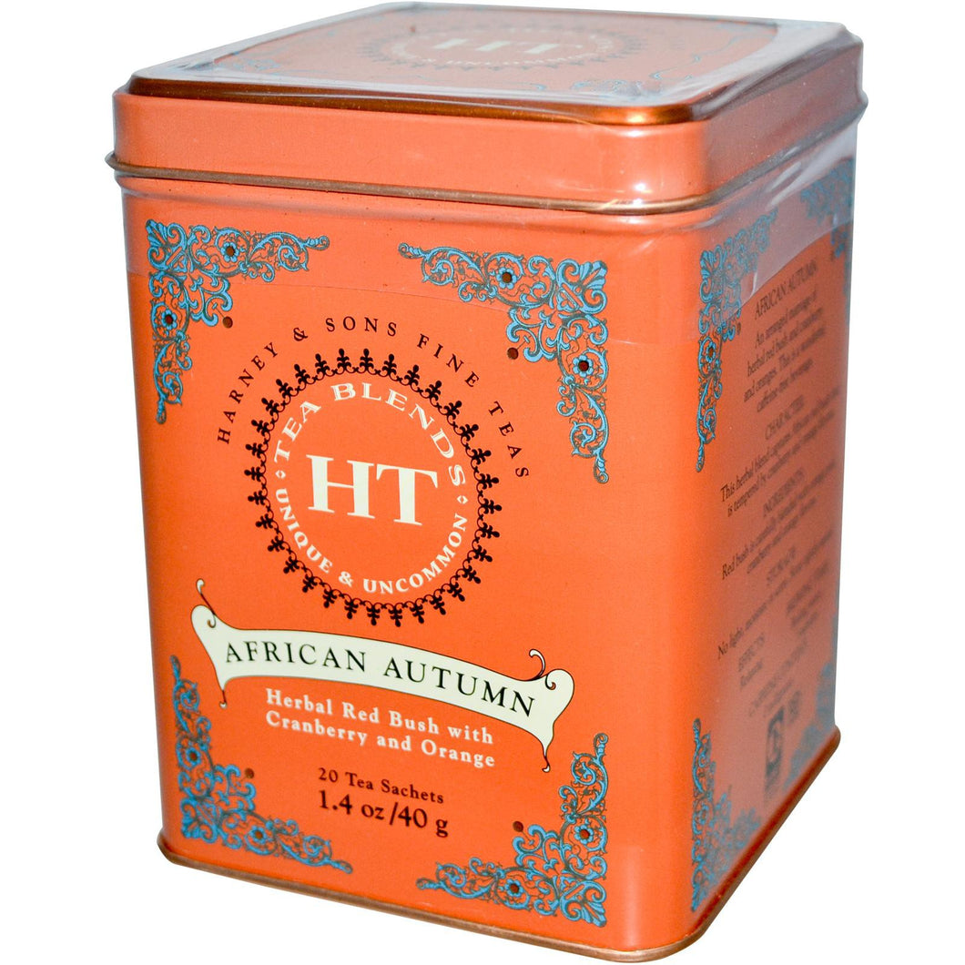 Harney & Sons, African Autumn, 20 Tea Sachets, 1.4 oz, 40 g