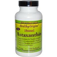 Healthy Origins Astaxanthin 4mg 150 Softgels - Dietary Supplement