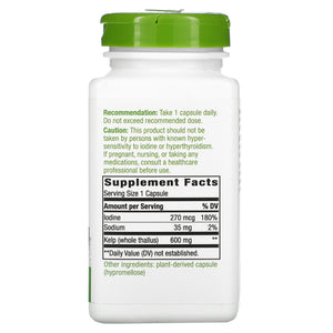 Nature's Way, Kelp, 600 mg, 180 Capsules