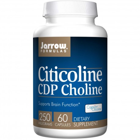 Jarrow Formulas Citicoline CDP Choline 250mg 60 Capsules
