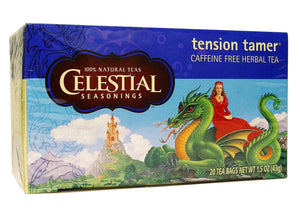 Celestial Seasonings Tea Tension Tamer Caffeine Free 20 Tea Bags