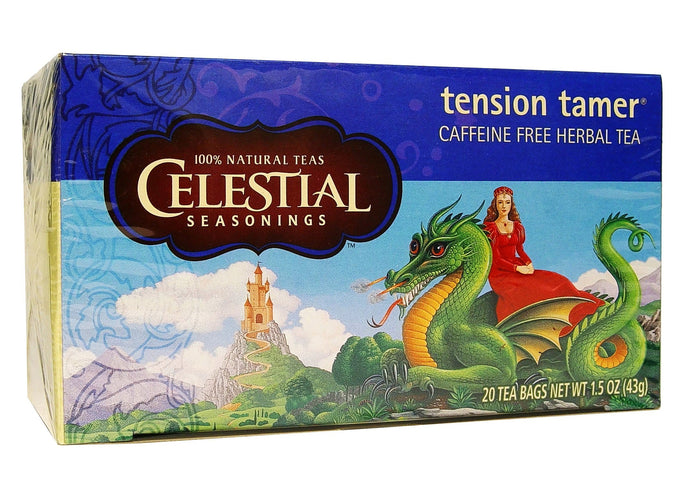 Celestial Seasonings Tea Tension Tamer Caffeine Free 20 Tea Bags