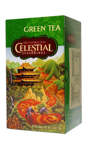 Celestial Seasonings, Green Tea, Authentic Green Tea, 20 Tea Bags, 39 g