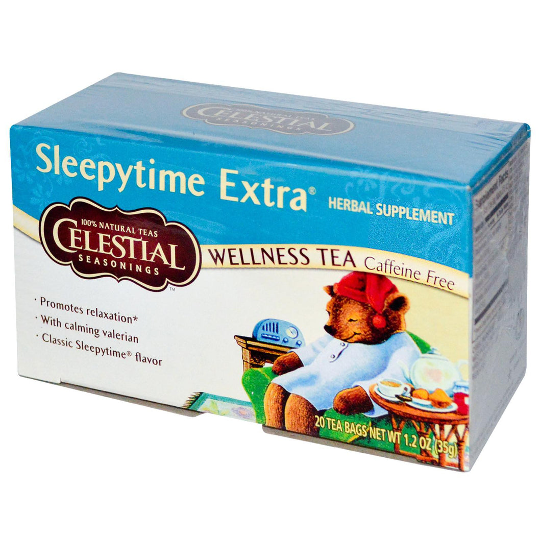 Celestial Seasonings Wellness Tea Sleepytime Extra Caffeine Free 20 Tea Bags 35g