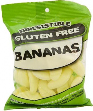 Sue Shepherd's, Irresistable Bananas, Gluten Free, 100 g