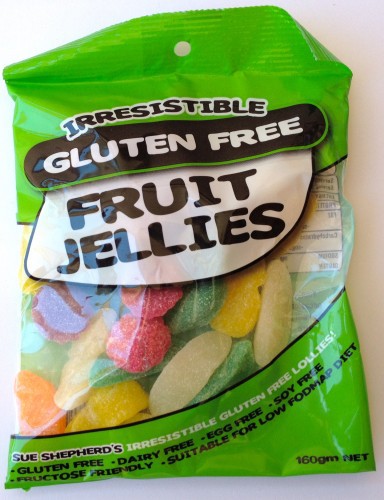 Sue Shepherd's, Irresistable Fruit Jellies, Gluten Free, 160 g