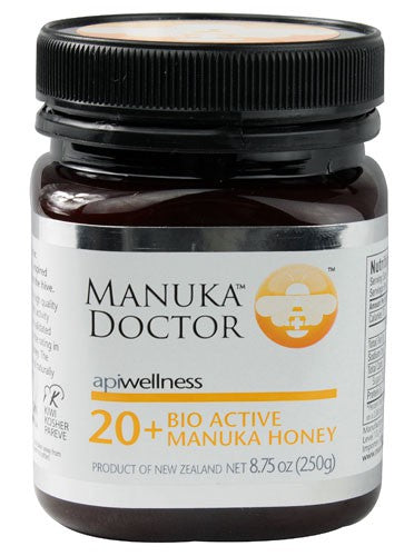 Manuka Doctor Apiwellness 20 + Bio Active Manuka Honey 8.75 oz 250 g