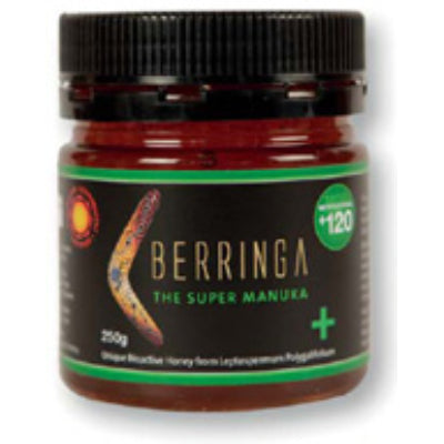 Berringa, The Super Manuka, MGO 120 +, 250 g