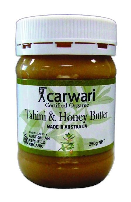 Carwari, Tahini & Honey Butter, Certified Organic, 250 g