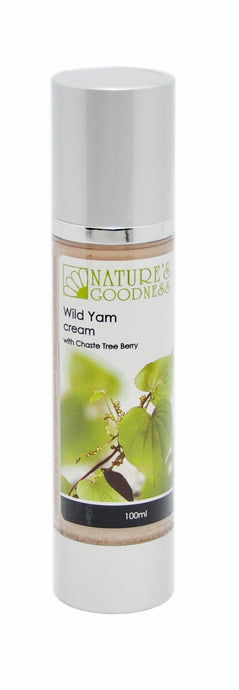 Nature's Goodness, Wild Yam Cream, with Chaste Tree Berry, 100 ml