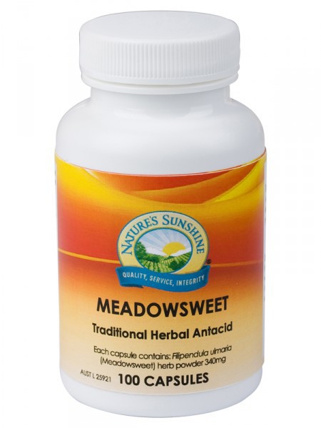 Nature's Sunshine, Meadowsweet, 340 mg, 100 Capsules