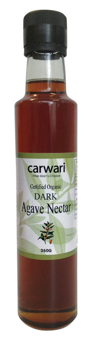 Carwari, Dark Agave Nectar, Organic, 350 ml