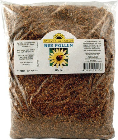 Nature's Goodness, Bee Pollen Granules, 1 Kg