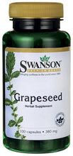 Load image into Gallery viewer, Swanson Premium Grapeseed 380mg 100 Capsules